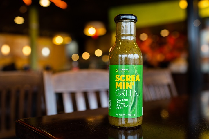 California Tortilla - Wall of Flame - Screamin' Green Hot Sauce is here
