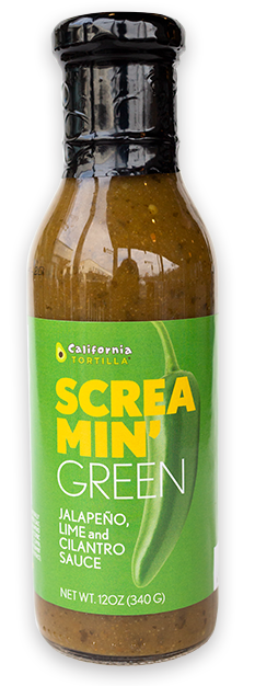 Screamin’ Green Hot Sauce bottle